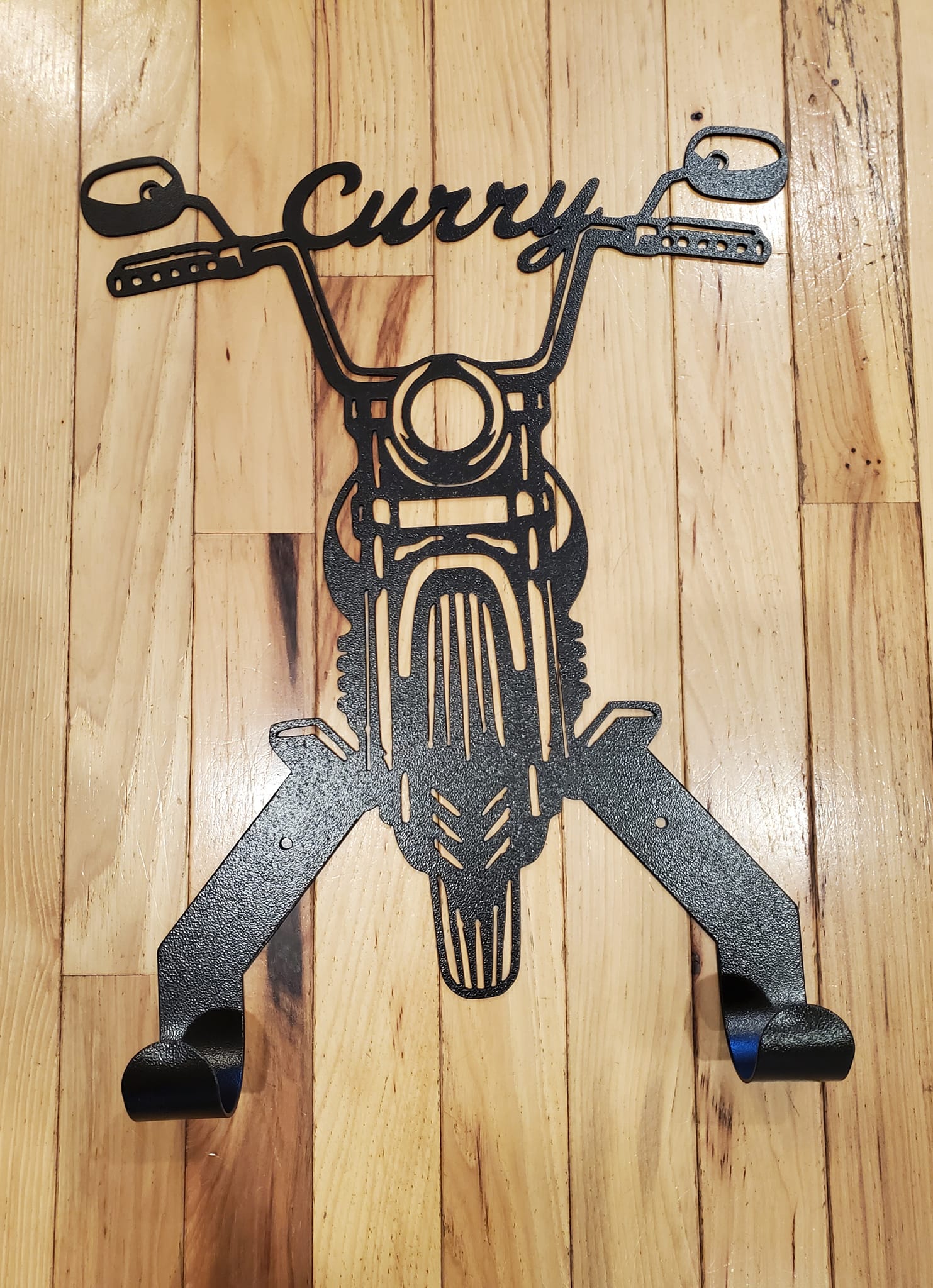 Motorcycle Coat Rack – Hyatt Custom Metalwork