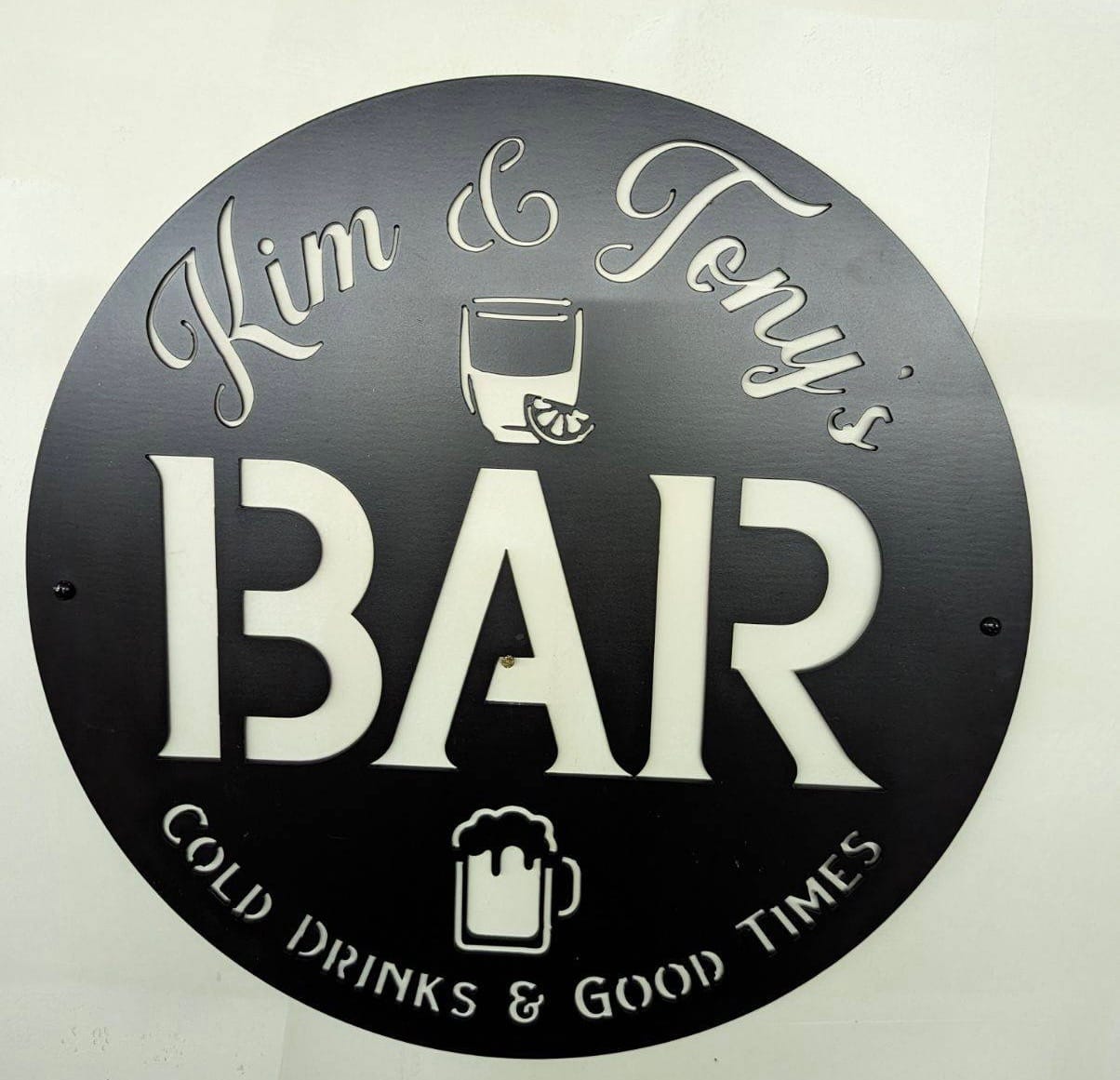 Round Bar Sign