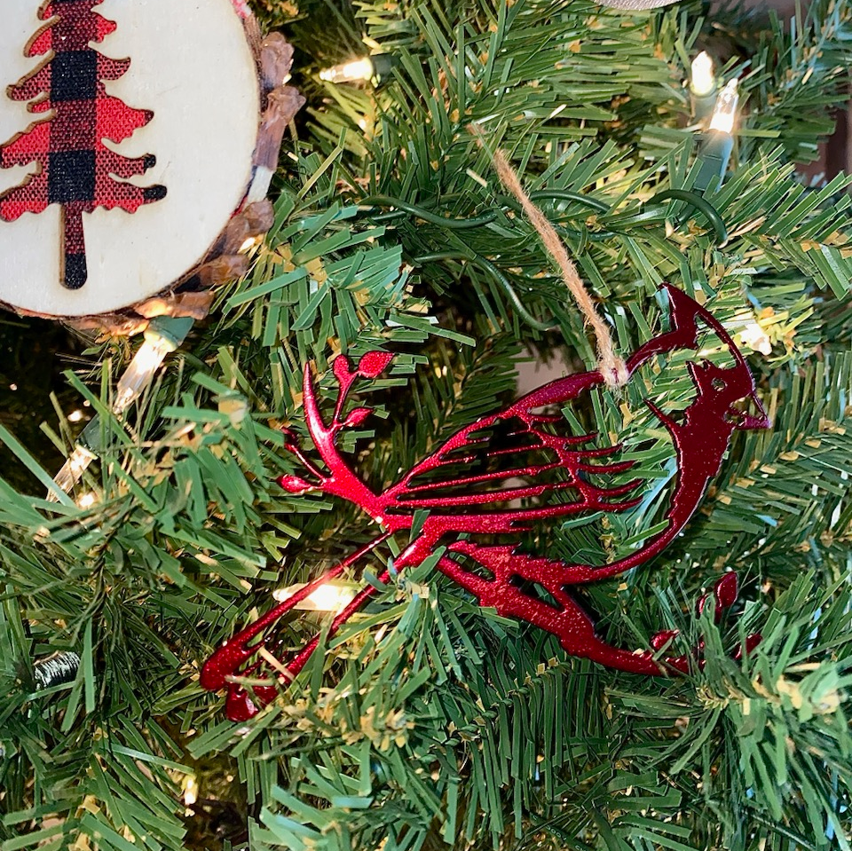 Cardinal Ornament