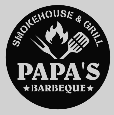 Custom Sign- Papa's BBQ